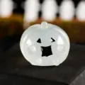 Carino Halloween luminoso fantasma resina piccolo ornamento DIY scrivania decorazione festa - Fantasma Zucca
