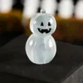 Carino Halloween luminoso fantasma zucca resina ornamento fai da te micro paesaggio decoro - Diavolo Zucca