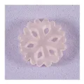 Fiocco di neve rosa resina DIY micro paesaggio decorazione accessorio, grazioso ciondolo. - No. 10 Fiocco di Neve Rosa Stile B