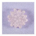 Ciondolo fai-da-te a fiocco di neve traslucido, mini accessorio per micro-paesaggio. - No. 12 Fiocco di Neve Rosa Stile D