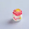 Mini pianta grassa in vaso micro paesaggio decorazione da scrivania ornamento. - Cristallo di Ghiaccio