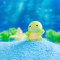 Mignonne figurine miniature de tortue de dessin animé en résine pour tableau de bord auto. - Tortue Bonjour