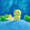 Süße Mini Harz Schildkröte Figur Mikro Landschaftsdekoration Spielzeug mit 3cm - Höfliche Schildkröte