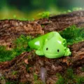 Simpatica statuetta axolotl dei cartoni animati, mini decorazione da scrivania in resina. - Verde