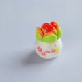 Mini succulent potted plant ornament miniature landscape desktop decor colorful resin - Tangyin
