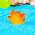 Miniature resin coral ornament micro landscape DIY cute fish tank decoration accessory - Orange Coral