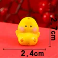 Cute yellow chick resin figurine miniature ornament for moss micro landscape garden decor. - No.10 Rooster