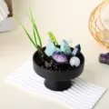 Bonsai di energia di cristallo naturale micro-paesaggio cluster ricchezza feng shui. - Yunjian Jingtai