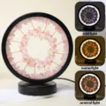 Crystal tree lamp rose quartz wire wrapped life tree night light with three lighting modes. - Rose Quartz Rough & Rose Quartz Tree (Three-Color Dimming)