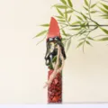 Natural crystal wish bottle red jasper energy bottle handmade magic wishing bottle home decor - Red Jasper Raw Stone Bottle