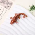 Natural crystal gravel koi fish epoxy resin figurine car home decor ornament gift - Gold Sandstone