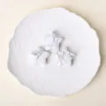 Natural stone star pocket stone crystal five pointed star ornament healing decor item - Howlite