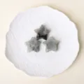 Natural crystal star shaped pocket stone set of three healing crystal star decor. - Labradorite