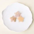 Natural Crystal Star Pocket Stone 3cm Polished Pentagram Healing Crystal Decor Variant - Cherry Blossom Agate