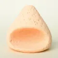 Quemador de incienso de cerámica con cráter lunar cónico para meditación y decoración del hogar. - Chimenea Sola / Tipo estándar / Rosa Melocotón