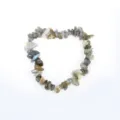 Braccialetto in pietra di labradorite naturale perline di cristallo gemma variante - Labradorite