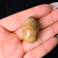 Natural Unakite Crystal Stone Egg Polished Pocket Palm Healing Mineral Specimen Home Decor Easter Gift - Unakite