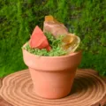 Crystal raw stone potted plant desktop ornament natural mineral specimen home car decor variant item - Style 11