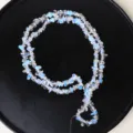 Natural crystal chip semi-finished long chain bracelet jewelry DIY accessories beads - Opal