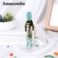 Botella de deseos de cristal de amazonita natural mini piedra preciosa decoración curativa - Amazonita
