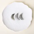 Μικρή Ημισέληνος Κρύσταλλο Πέτρα DIY Κόσμημα Αξεσουάρ Παραλλαγή Γκρίζος Λαμπραδορίτης - Λαβραδορίτης