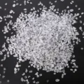 Natural white crystal gravel chips 5-7mm for fish tank landscaping, feng shui and home decor. - Premium Clear Quartz 5-7mm / 100.00g