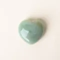 Grüner Kristall Herz Stein polierter Edelstein Taschenstein Heilkristall Deko Modell - Grüner Aventurin / 30x30x15mm