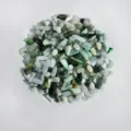 Natural jade crystal gravel chips for aromatherapy, crystal healing, and energy clearing. - Jadeite 7-9mm / 100.00g