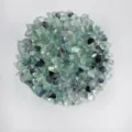 Natural fluorite crystal chips 7-9mm for aromatherapy and meditation healing - Fluorite 7-9mm / 100.00g