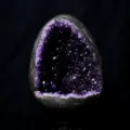 Natural amethyst geode cluster crystal raw stone home decor healing stone crystal cave display - No.5 Dinosaur Egg Amethyst Cluster Ornament With Base