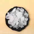 Natuurlijke witte kristal ruwe steen mineraal monster genezende energiesteen ruw er decoratie - Witte Kristal (Transparant) 100g