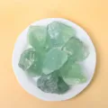 Natuurlijke groene ruwe kristalsteen mineraal monster edelsteen ruw stuk SKU variant - Groene Fluoriet 100g