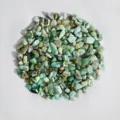 7-9mm Natural Chrysocolla Crystal Chips Healing Stones Crushed Gemstone for Fish Tank Decor - Chrysocolla 7-9mm / 100.00g