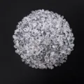 Natural white crystal gravel stones, 7-9mm tumbled quartz for demagnetizing and decor. - Premium Clear Quartz 7-9mm