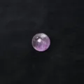 Boule de cristal violet naturel pierre precieuse perle ronde lisse DIY decoration beau - Améthyste du Brésil / 2.5cm