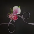 Künstliche Calla Handgelenk Blume lila Hochzeit Ansteckblume Seide Blumen Zubehör für Party - Handgelenkblume Stil A
