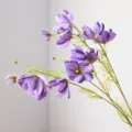 Artificial purple cosmos flower long stem silk floral home wedding party decor props - Purple