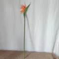 Künstliche Paradiesvogelblume Falsche Pflanze langer Stiel für die Heimdekoration - Einzelner Zweig