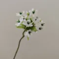 Artificial white flower single stem silk star of betlehem home decor floral arrangement SKU - White