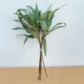 Bouquet de feuilles d'eucalyptus artificielles avec baies, fausses plantes vertes pour déco. - Hauteur 45cm / Vert