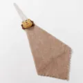 Hanging hand towel absorbent coral fleece kitchen bathroom cute cartoon animal design soft fast dry - Tiger Khaki Hand Towel