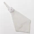 Cute hanging rabbit hand towel, soft absorbent quick-dry face towel for kitchen and bathroom. - White Rabbit White Hand Towel
