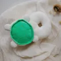 Detail shot of cute turtle baby anti-fall head pillow, soft plush material, safe protection. - Cute Turtle - Best Selling