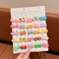 Set di elastici per capelli carini per bambini, accessori colorati a cartoni animati, per bambine. - Combo Più Venduti (58#)