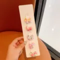 Set di elastici per capelli per bambini simpatici cartoni animati, corde colorate cupcake per bimbe. - Stile Cibo (3#)