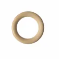 Anneau en bois accessoire de bricolage finition vernis naturel 55mm 70mm anneau de rideau - Vernis