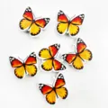 Perles papillon en bois breloques pour bijoux DIY faits main et accessoires de décoration. - Papillon (Trou Horizontal)