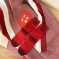 Red cotton mid-tube socks for women, festive Year of the Zodiac winter hosiery with fuzzy Chinese character details. - Welcome New (Red)