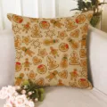 Weihnachten Lebkuchenmann Muster Kissenbezug, festliche Feiertag Heimtextil Sofa Kissen hülle. - Z1872BZ-12