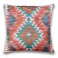 Federa per cuscino stampata geometrica boho stile etnico copricuscino decorativo casa - Fodera per Cuscino in Pelle di Pesca Monolaterale Senza Anima 45x45cm / BZ20260506-4